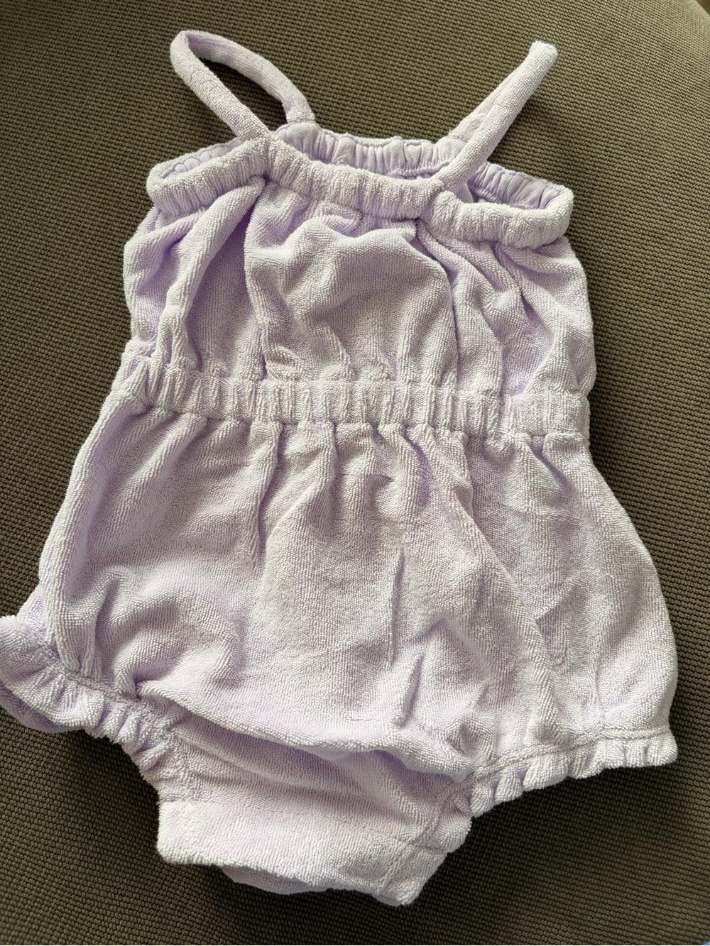 GAP Lavender Terry Romper One-Piece